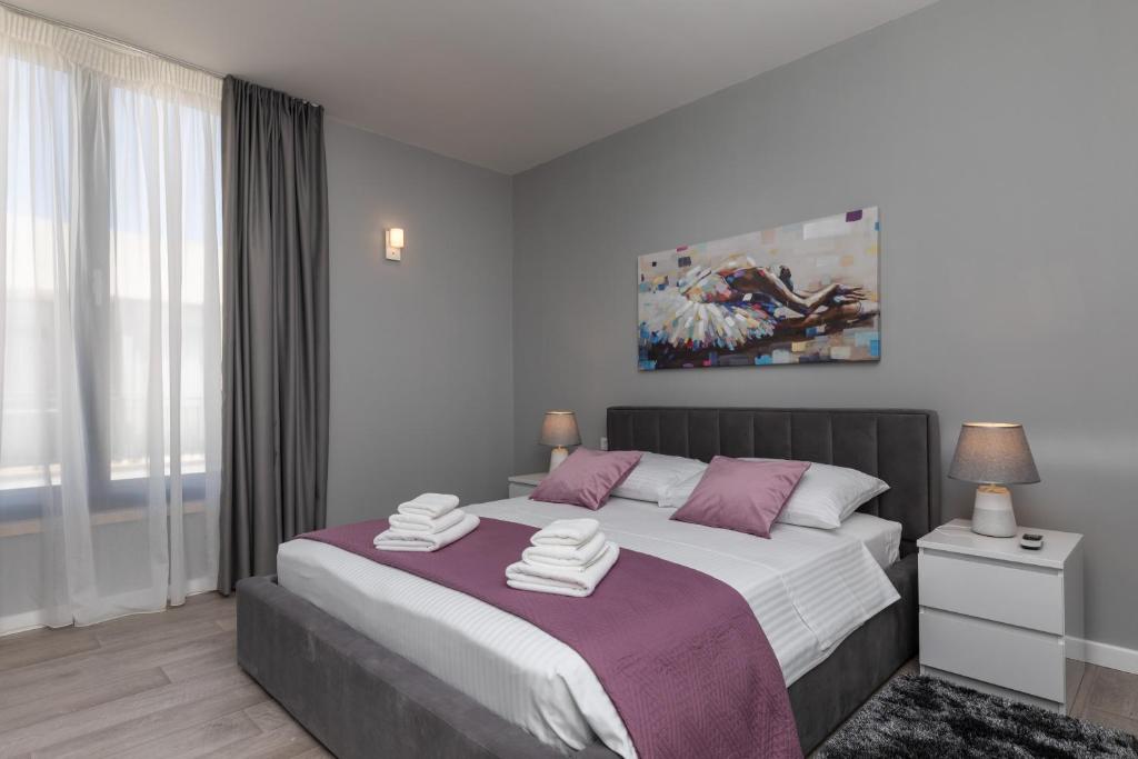 sypialnia w mieszkaniu numer 1